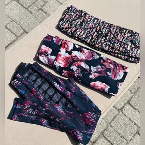 Three Victoria Sport Leggings - Great Condition